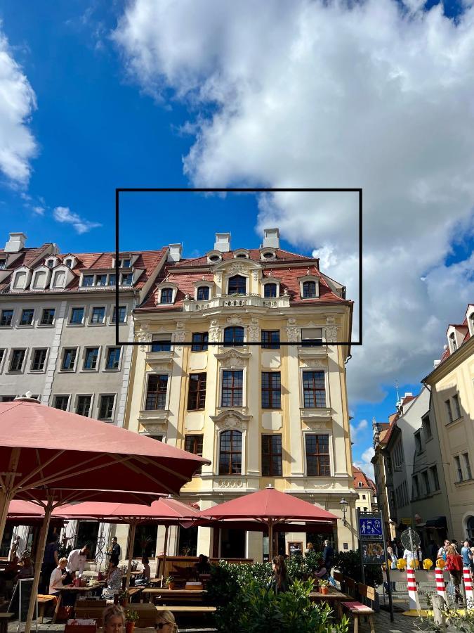 Luxus Suite Mit Einmaligem Blick Auf Die Frauenkirche 드레스덴 외부 사진