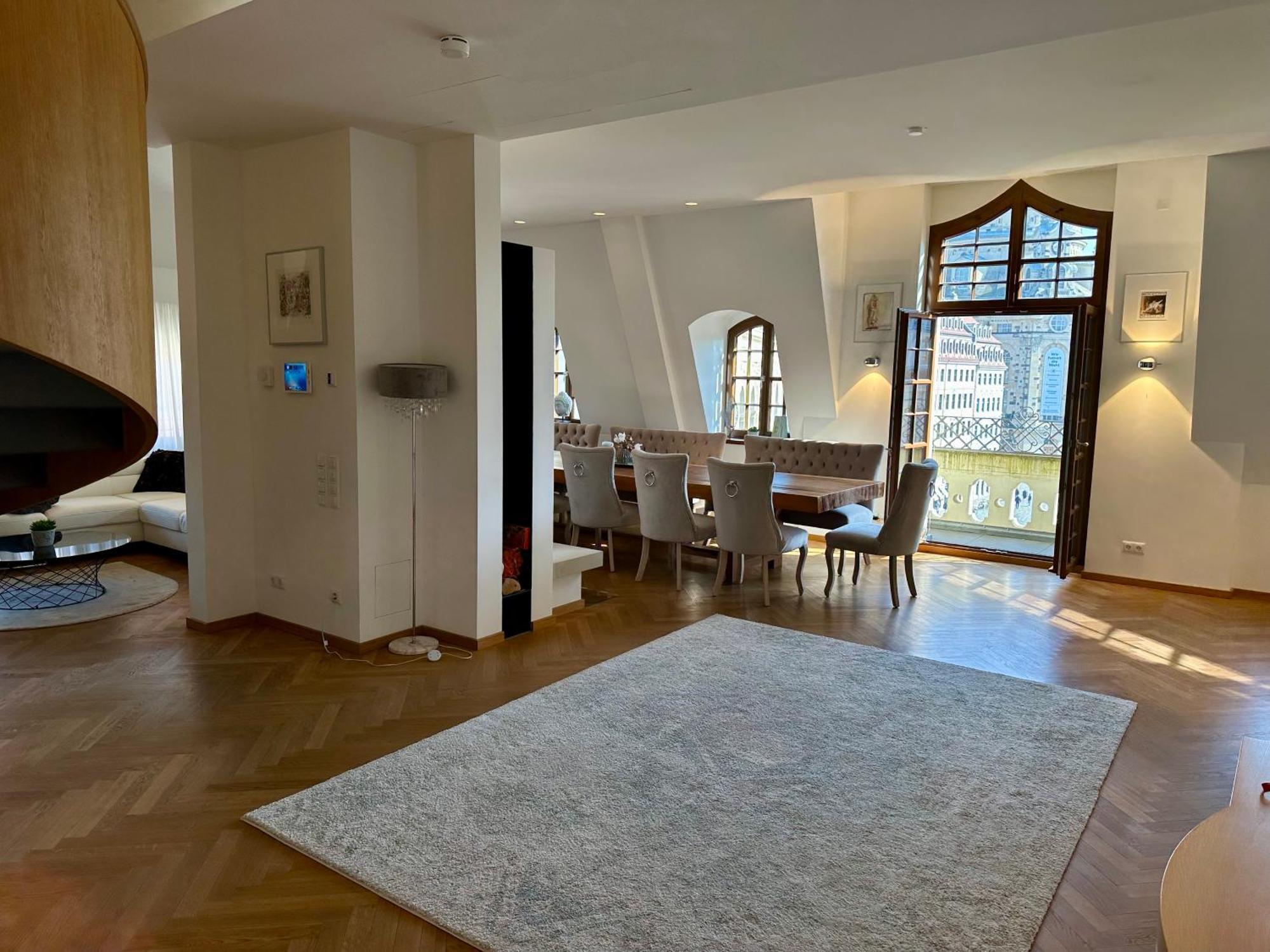 Luxus Suite Mit Einmaligem Blick Auf Die Frauenkirche 드레스덴 외부 사진